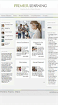 Mobile Screenshot of premierlearning.net